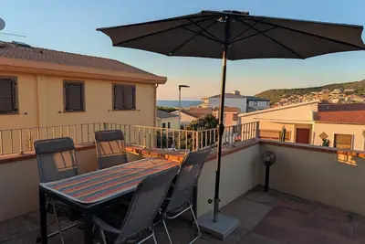 Image de Appartement de vacances de 3 pièces avec balcon et terrasse, vue mer!