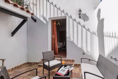 Image de Maison de vacances 'Los Placeres Del Paladin' avec vue sur montagne, terrasse et climatisation