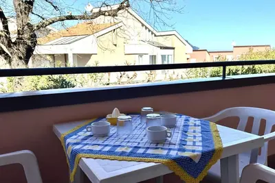 Image de Palme 3/A - Marcelli, two-room apartment with sea view, Residence Le Palme