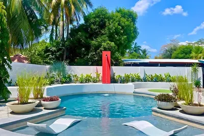 Image de 4-Br House near to Beach (5-min-walk) | Pool, Bbq - Casa Arribada