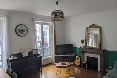 Image de Bel Appartement Haussmannien Batignolles Paris 17