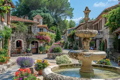 Image de Luxurious Villa with Heated Pool and Jacuzzi in Scenic Nans-les-Pins