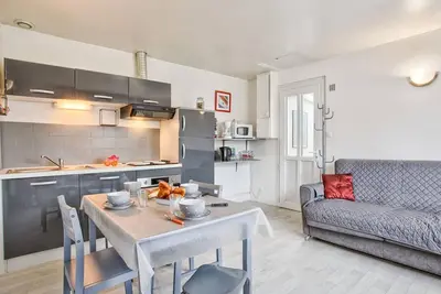 Image de Appartement cosy et fonctionnel, centre de Cabourg, 4 pers, WiFi gratuit, proche commerces et plage