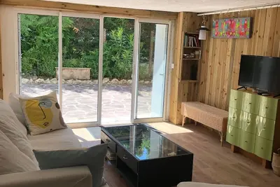 Image de Adorable rdc de Maison pour 4p en Bord de mer, 7mn de la Plage!