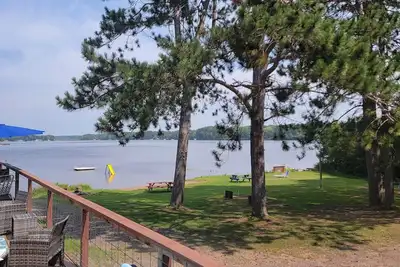 Image de Rustic cabin getaway on the shore of Soo Lake in Phillips, Wi