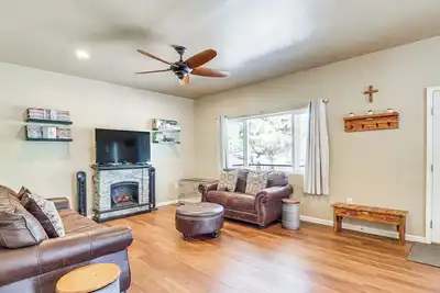 Deck & Atv Trail Access: Quiet Cabin in Show Low