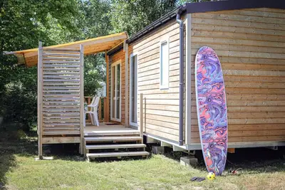 Image de Cottage Confort 28m² (2 chambres) + terrasse couverte + Tv + Draps 4 personnes