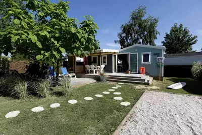 Image de Mobil-home Cabane du Pêcheur Grand Confort 3 chambres 34m² Terrasse Couverte 8 personnes