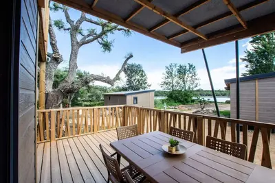 Chalet Sunnionu avec rooftop et vue étang (Gamme Exclusive) - Dimanche/Dimanche - 5 personnes