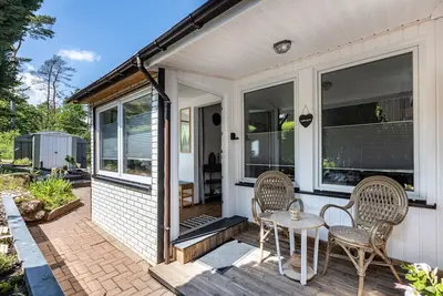 Image de Maison de vacances « Stauseeblick » avec vue sur le lac, terrasse privée et Wi-Fi
