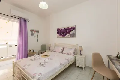 Mary's Apartment, just 200m far from Rethymno's expansive sandy beach!