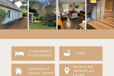 Image de Charmante maison calme en centre ville 8p