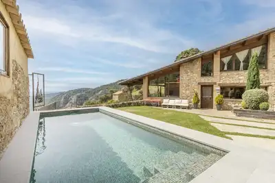 Image de Maison de campagne \"El Cobert De Lera\" avec vue sur les montagnes, piscine privée et Wi-Fi