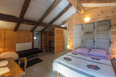 Image de Chambre 'La Ferme De Chalas - Tanargue' avec Piscine partagée, Terrasse partagée et Wi-Fi