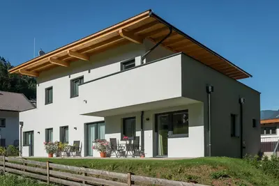 Image de Appartement 'Ferienwohnung Unterlechner - Apt 3' avec vue sur la montagne, terrasse privée et Wi-Fi