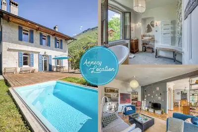 Villa Rustique Barjaque - avec Piscine