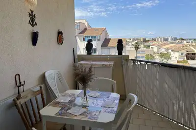 Image de Appt Climatisé 4 Pers avec Piscine et Parking, Plage à 200m