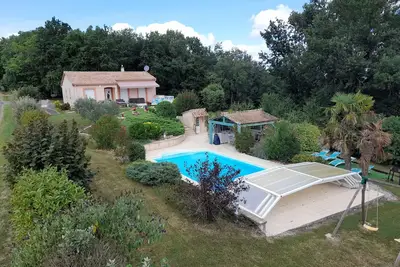 Image de Maison à la Campagne Entre Bergerac et Villeneuve sur Lot piscine privée