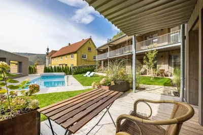 Image de Maison de vacances 'Lupus 2' avec vue sur les montagnes, terrasse privée et Wi-Fi