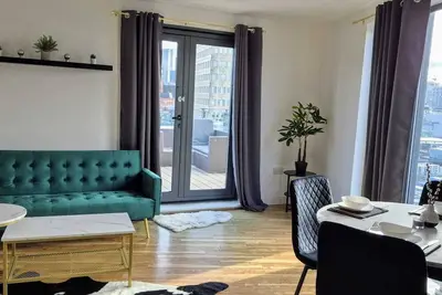 Image de Appartement en attiq-Salle de bain privée séparée