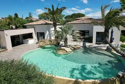 Image de Villa Vaiana, Piscine lagon sous les tropiques