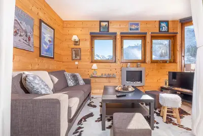 Image de Appartement cosy 2 pièces avec balcon, internet et lits faits à l'arrivée