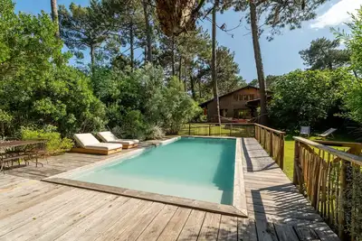 Image de Piraillan - Superbe Villa - Piscine - 7 Chambres, 16 Couchages - Cap-ferret
