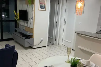 Image de Flat Acochegante Jardim Renascença B, Aceita Animais Estimação a 5 Min. da Praia