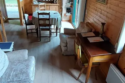 Image de A 15' de Gérardmer Chalet Tout Bois 13 Ares de Jardin Sans vis à vis Plein Sud