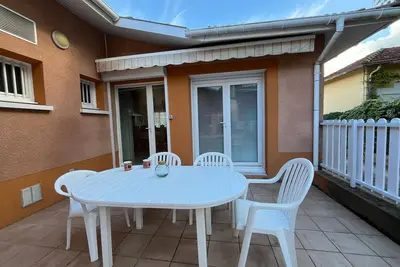 Image de Maison T3 à Arcachon, proche plage et centre, 2 chambres, terrasse avec Bbq