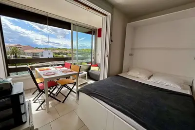 Image de Studio/Cabine, 4 Couchages, Piscine, Parking, Proche Plage, St Cyprien