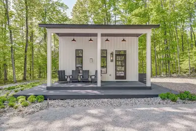 Modern Bellaire Cabin < 5 Mi to Lake & Slopes!