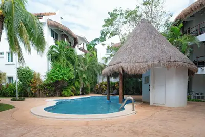 Image de 3 Br Condo with Pool - Los Lirios Playacar phase ll - Melrose Place