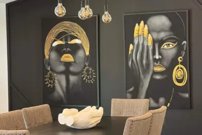 Image de Full New house modern ethnic style, tranquility.