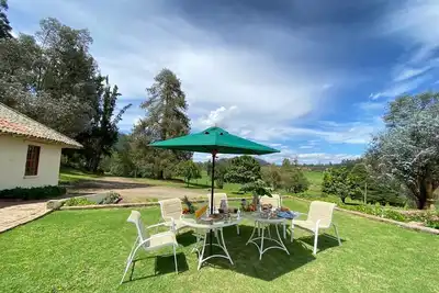 Image de Hacienda Quebraditas with beautiful fireplace, 10 minutes from the Salt Cathedral.