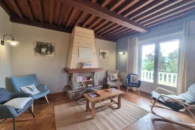 Image de Maison de Campagne Entière Gîte 3 Épis Jardin Extérieur Clos Animaux Admis