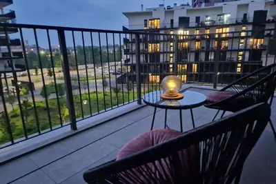 Image de Neues Stilvolles Apartment mit Großem Balkon und Toller Aussicht in Mailand-wifi