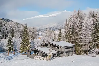 Image de Luxus Chalet mit Exklusivem Privatspa mit Pool; Tre Cime - Drei Zinnen Dolomiten