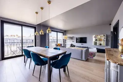 Image de Luxury#Amazing view: EiffelTower&Triumph Arc