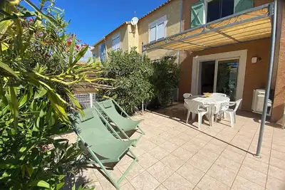 Image de Maison 3 Chambres, Climatisée, Wifi, à 400 Mètres de la Plage