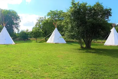 Image de Tipi Indien - 6 Pers. max - Le Couche T'art - Haute Marne - Pisseloup