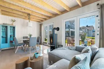 Image de Ferienhaus Ankermann I - Infrarot-sauna, Dusche, Badewanne, Kamin, Terrasse