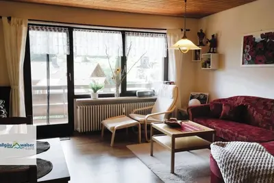 Image de Charming holiday apartment \"SchwedenglĂĽck\" with Hochgrat view in Steibis