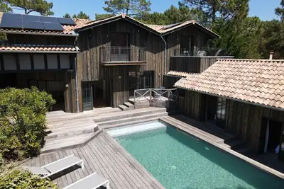 Image de Villa rénovée fabuleuse, calme et proche bassin / forêt / océan