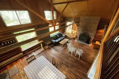 Image de Private Forest Cabin Just Steps from the River & Beach