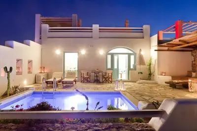 Image de Wonderful Santorini Villa | Villa Nocturne | 1 Bedroom | Private Pool & Large Terrace | Bbq | Close to Beach | Vourvoulos