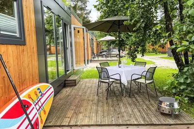 Image de Confortable appartement dans une maison de vacances avec Wifi, Tv, terrasse et parking