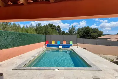 Image de Maison Individuelle Dans la Garrigue à 5 Minutes de Nîmes