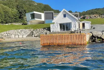 Image de Ferienhaus Südnorwegen: Motorboot Mietbar, Internet, Strom und Wasser Inklusive!