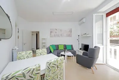 Image de Appartement à Rome avec 2 chambres à coucher, 5 couchages